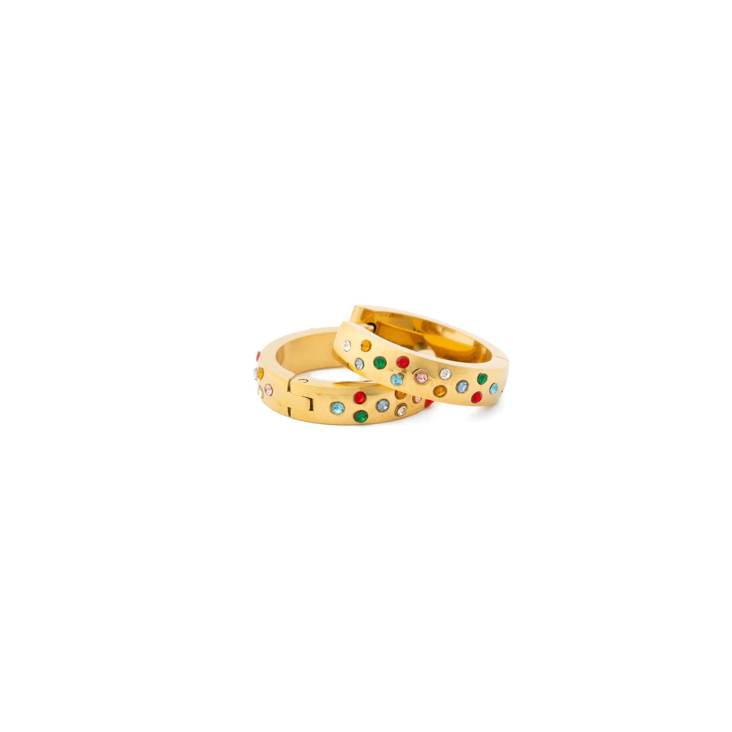 Confetti Hoop Earring - Hypoallergenic