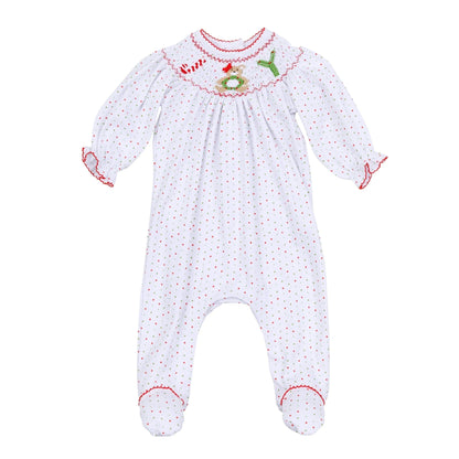 Christmas Joy Classics Bishop Footie