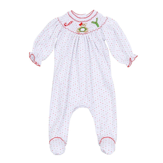 Christmas Joy Classics Bishop Footie