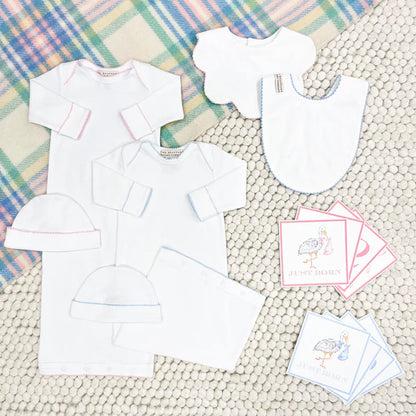 Darling Debut Set- Buckhead Blue (with snaps)