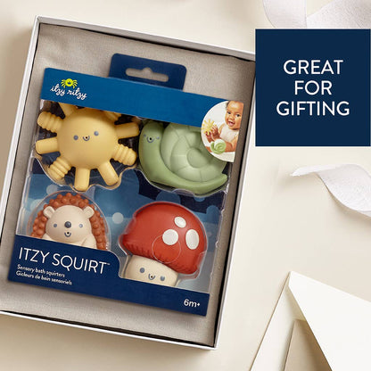 Itzy Squirt™  Soft Bath Toys (4-Pack)