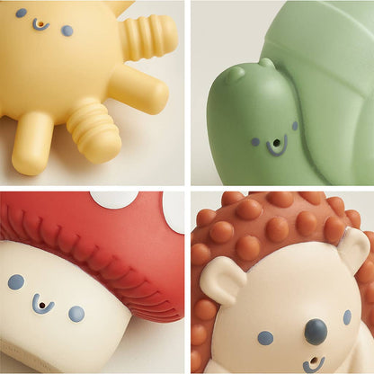 Itzy Squirt™  Soft Bath Toys (4-Pack)