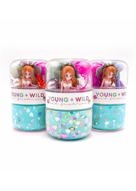 Grab & Go Dough Jar - Mermaid