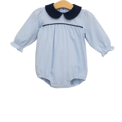 Katherine Bubble- Light Blue Stripe