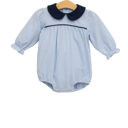 Katherine Bubble- Light Blue Stripe
