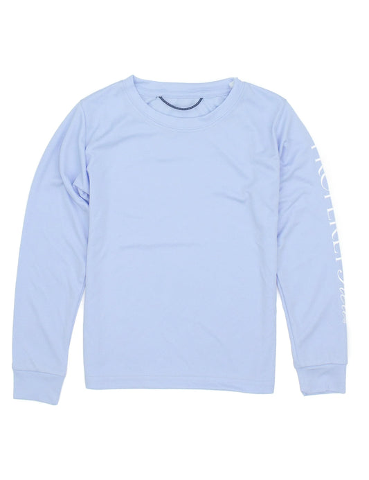 Boys Tidal Rashguard - Light Blue