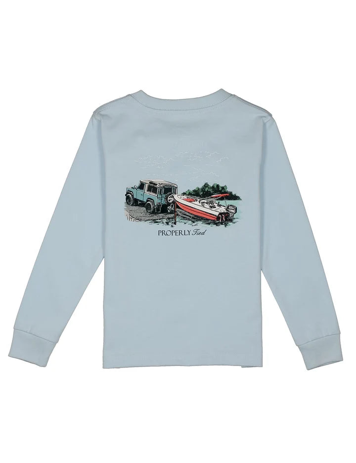 Baby Launch LS Periwinkle