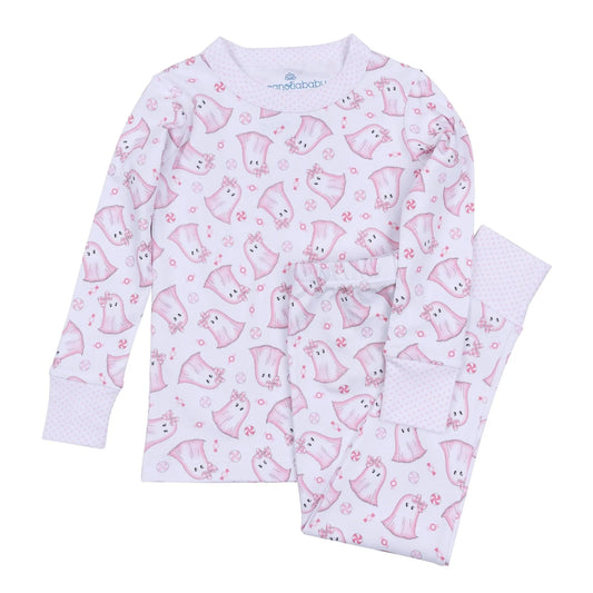 My Little Boo Long Pajamas - Pink