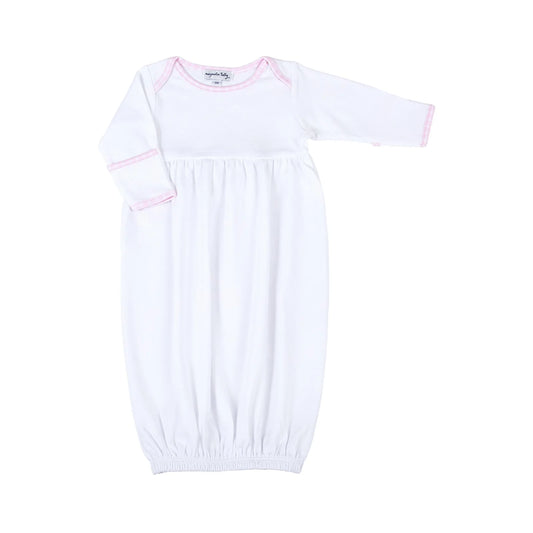 New Beginnings Gathered Gown - Pink