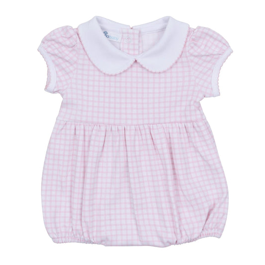 Peek-A-Boo Wishes Collared Bubble - Pink