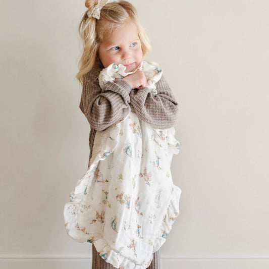 Peter Rabbit Muslin/Lush Mini Blanket