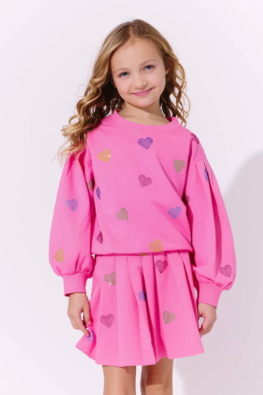Pink Sparkle Hearts Set (Pink-Sparkle-Hearts-Set)