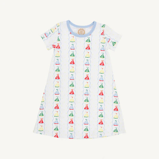 Polly Play Dress- Set Sail with Beale Street Blue