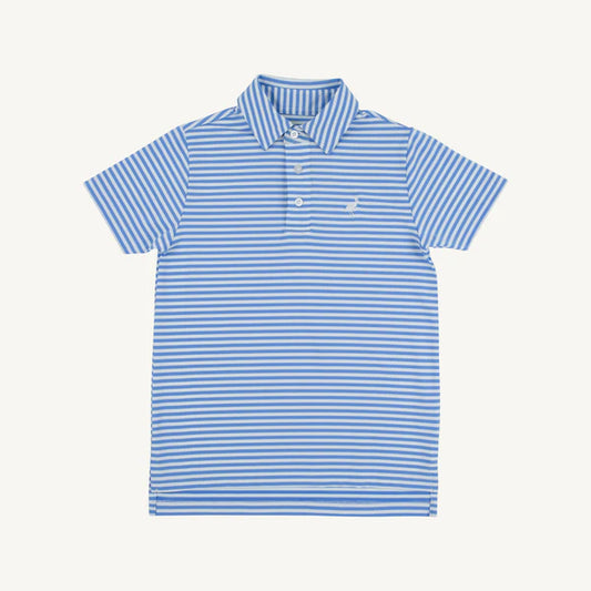 Prepletic™ Prim & Proper Polo- Sunrise Blvd. Stripe