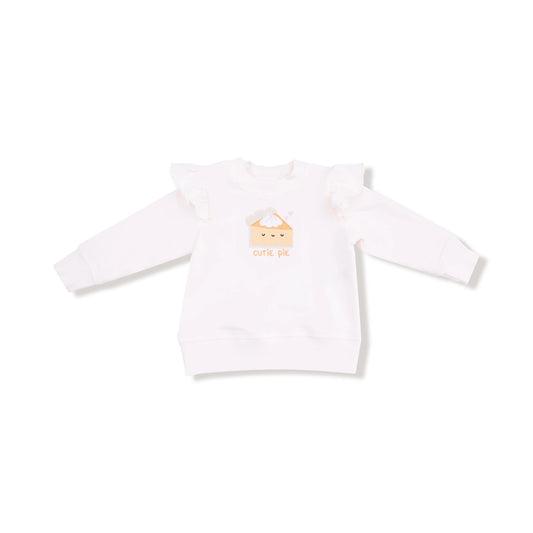 Cutie Pie Ruffle Sweatshirt