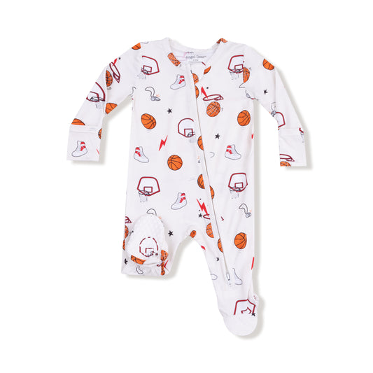 Basketball Uni- 2 Way Zipper Footie